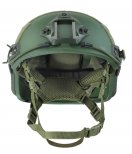 ELMON Helmet FAST with Advanced Ballistic Protection, High Cut, and NIJ III-A Compliance and V50 > 700 m/s ELMON Helmet FAST with Advanced Ballistic Protection, High Cut, and NIJ III-A Compliance and V50 > 700 m/s