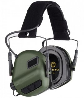 Earmor M31 Plus Tactical Headset – Active Hearing Protection (Olive Green)