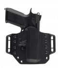 King Cobra Kydex Holster Evo One- PRIME pancake style with n°3 BW flexible belt wings, hard loops and ML Molle belt loops, fastening screw, ultralight 100 g.