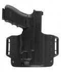 King Cobra Kydex Holster Evo One- VORTEX Concealment holster for arms with tactical light, with n°2 BW belt wings for horizontal wear, ultralight 105 g.