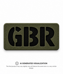 Custom Call Sign Patches - 3-Letter Country Identification - SIX81 Tactical