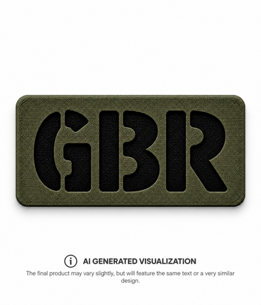 Custom Call Sign Patches - 3-Letter Country Identification - SIX81 Tactical