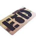 EOD Laser Cut Militaly Patche 5cm x 9cm / 5cm x 8cm