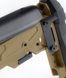 AKM / AK‑74 Platforms Telescopic Folding Stock (Left‑Side) with Cheek Riser – KPYK CRC 5002/9033L