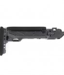 AKM / AK‑74 Platforms Telescopic Folding Stock (Left‑Side) with Cheek Riser – KPYK CRC 5002/9033L