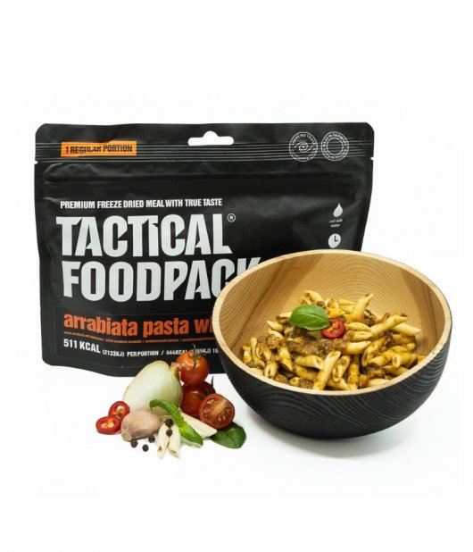 Arrabiata Pasta with Chicken - Tactical Foodpack