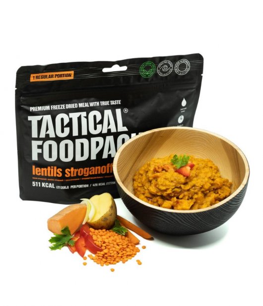 Lentils Stroganoff - Tactical Foodpack